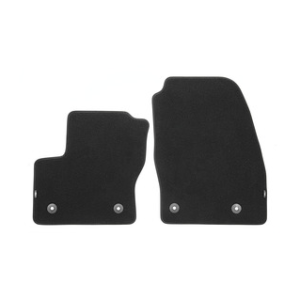 Predpražniki, premium velur spredaj, črne barve